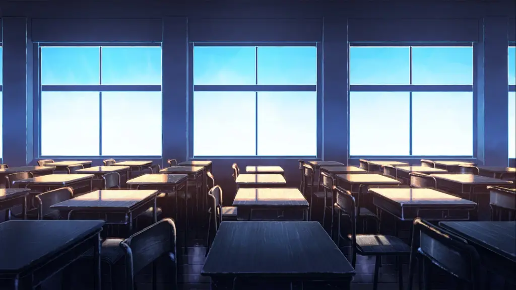 Gambar kelas anime yang penuh misteri