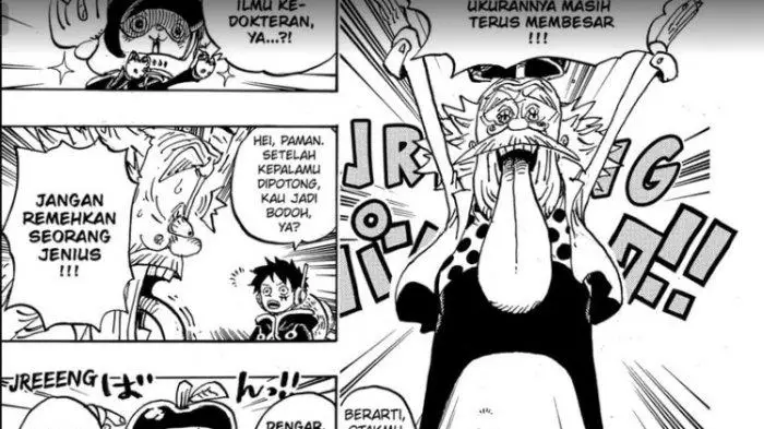 Vegapunk dalam One Piece chapter 1074