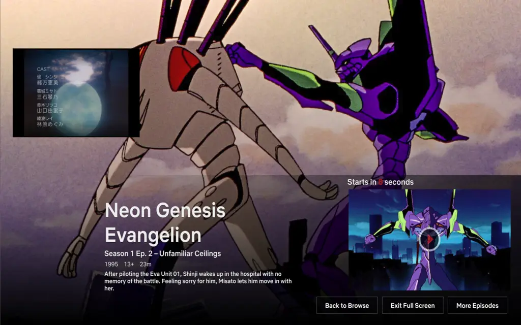 Adegan penutup Evangelion 2.0