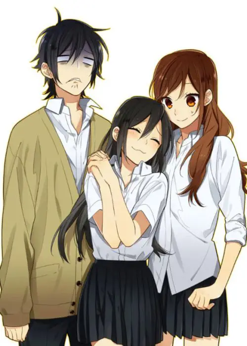 Karakter Miyamura dan Hori dari Horimiya