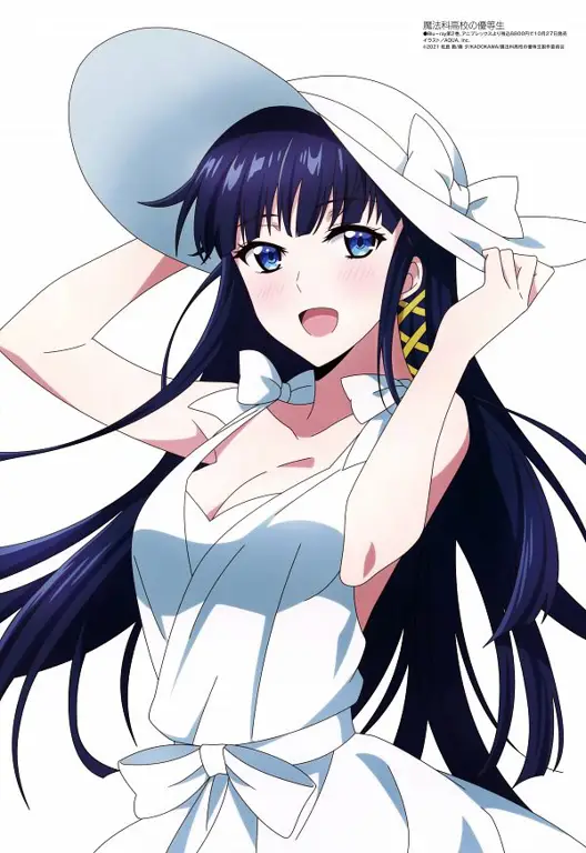 Miyuki Shiba, salah satu karakter utama Mahouka Koukou no Rettousei