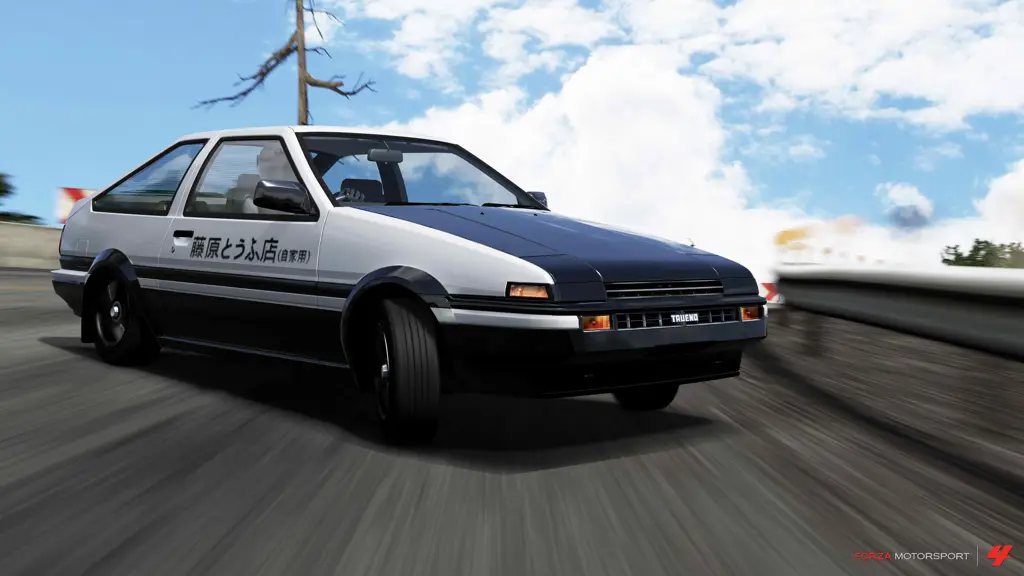 Gambar AE86 Initial D