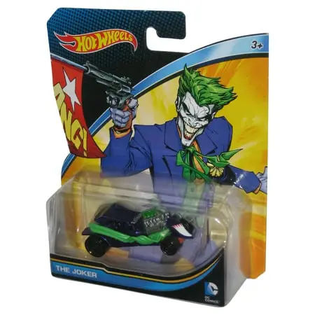 Gambar mobil Joker dari seri Batman: The Animated Series versi Hot Wheels