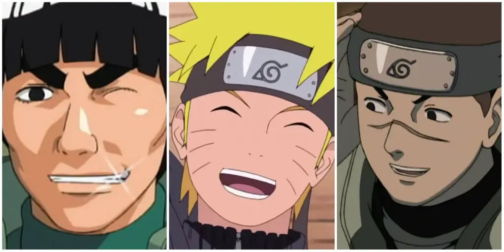 Gambar karakter Naruto sedang bertarung