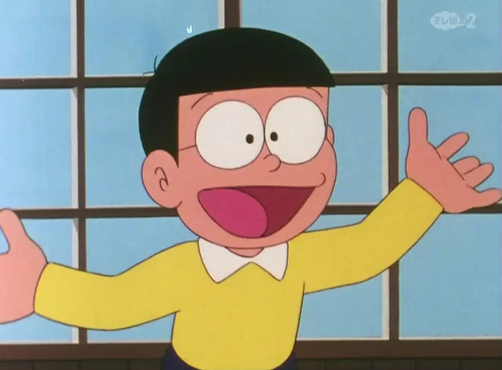 Doraemon dan Nobita yang bahagia