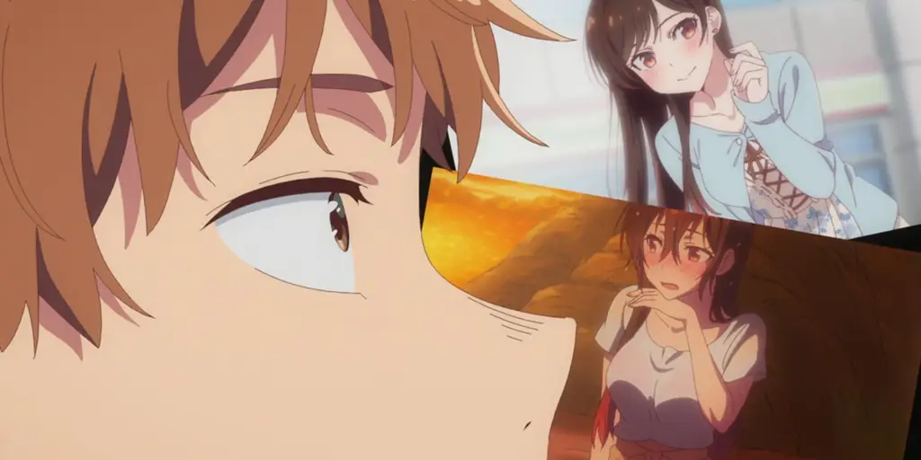 Momen Chizuru dan Kazuya Karakter Chizuru dan Kazuya dalam Rent-A-Girlfriend