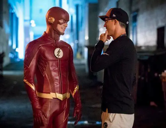 Behind the scene The Flash season 4