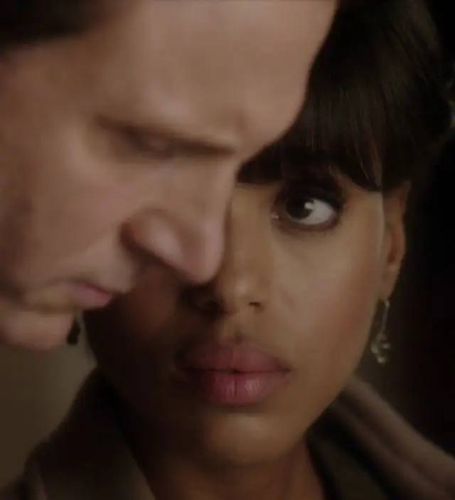 Olivia Pope dan Presiden Fitzgerald Grant dalam Scandal