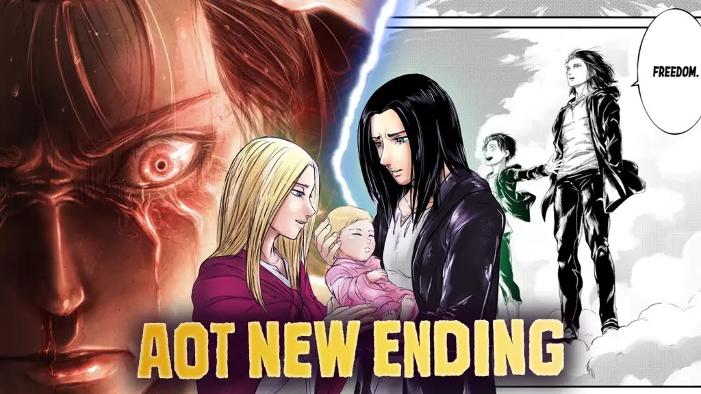 Momen dramatis di akhir season 3 Gambar adegan akhir Shingeki no Kyojin season 3