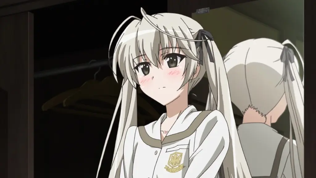 Adegan emosional dari Yosuga no Sora