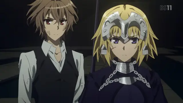 Gambar adegan emosional para karakter di Fate Apocrypha