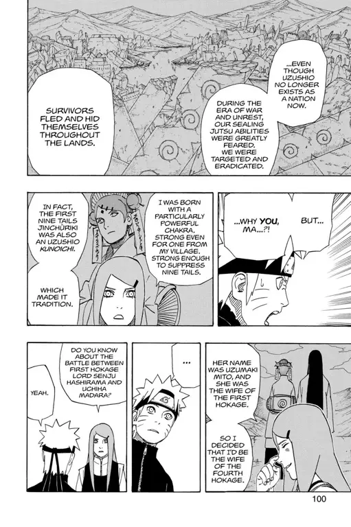 Gambar adegan emosional di komik Naruto chapter 500