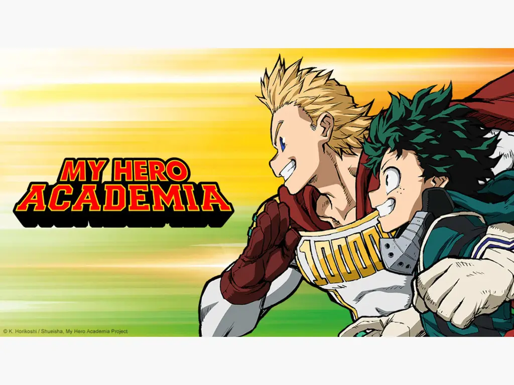 Gambar adegan menarik dari My Hero Academia Season 4