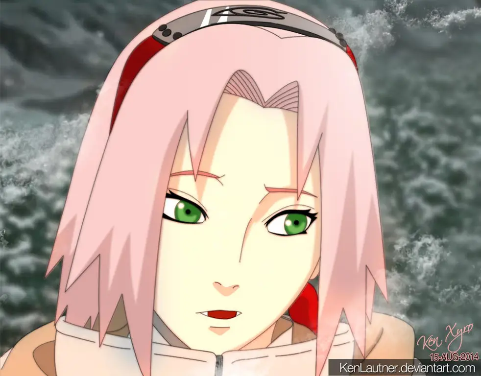 Adegan emosional antara Naruto dan Sakura