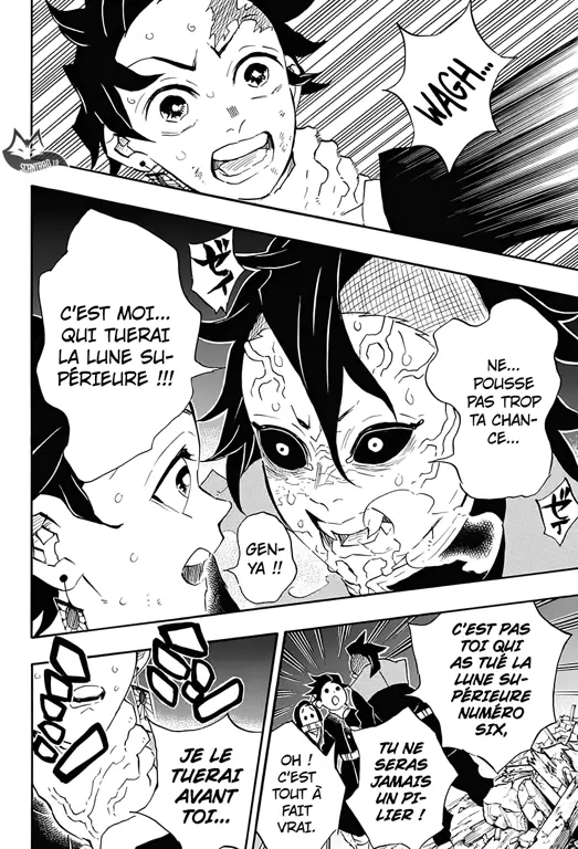 Adegan emosional di Kimetsu no Yaiba chapter 113