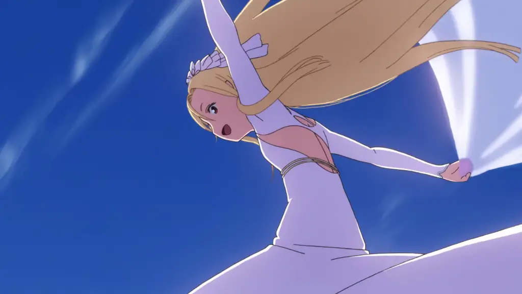 Adegan emosional dari anime Maquia