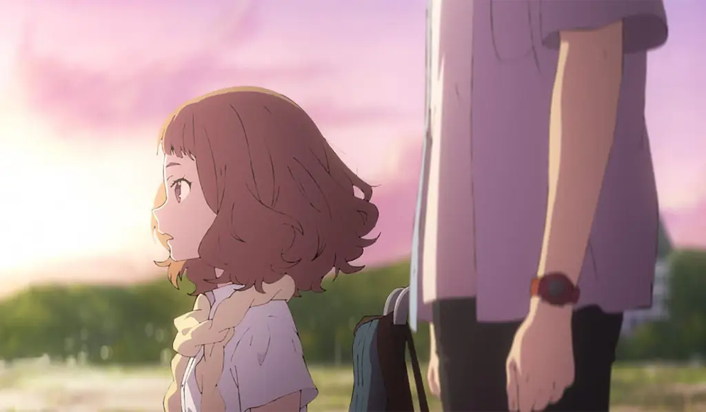Momen Haru dalam Anime Adegan anime Josee, the Tiger and the Fish
