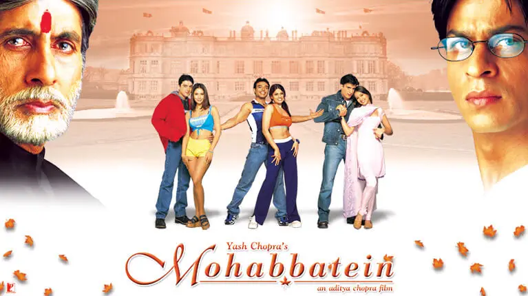 Adegan emosional dalam serial Mohabbatein