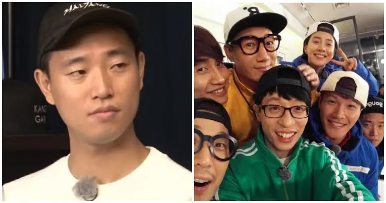 Gambar perpisahan anggota Running Man dengan Gary