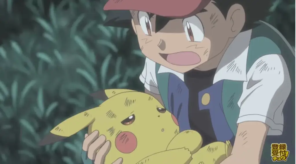 Momen ikonik Ash dan Pikachu Ash dan Pikachu dalam film Pokemon: I Choose You!