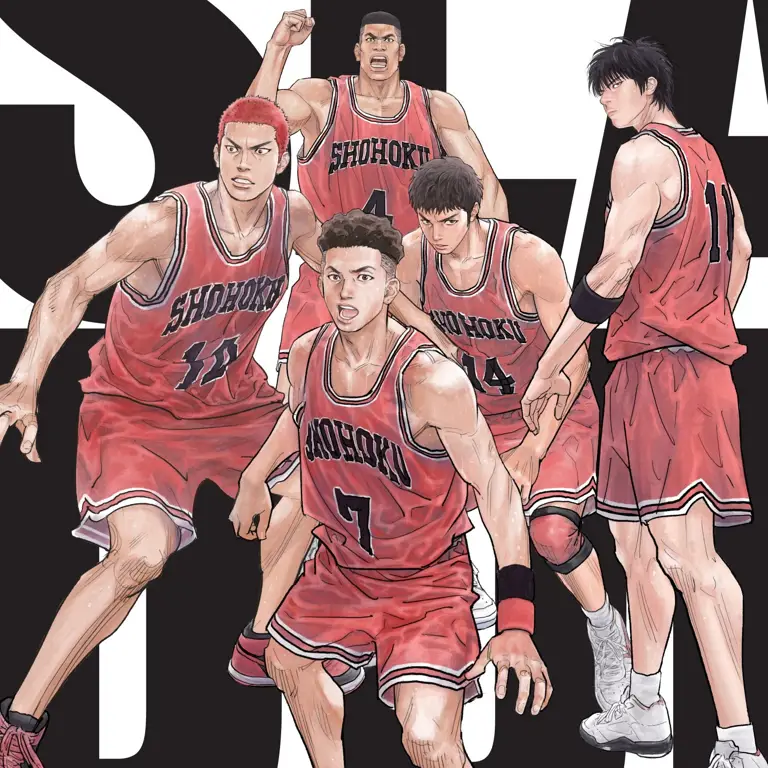 Gambar adegan ikonik Slam Dunk