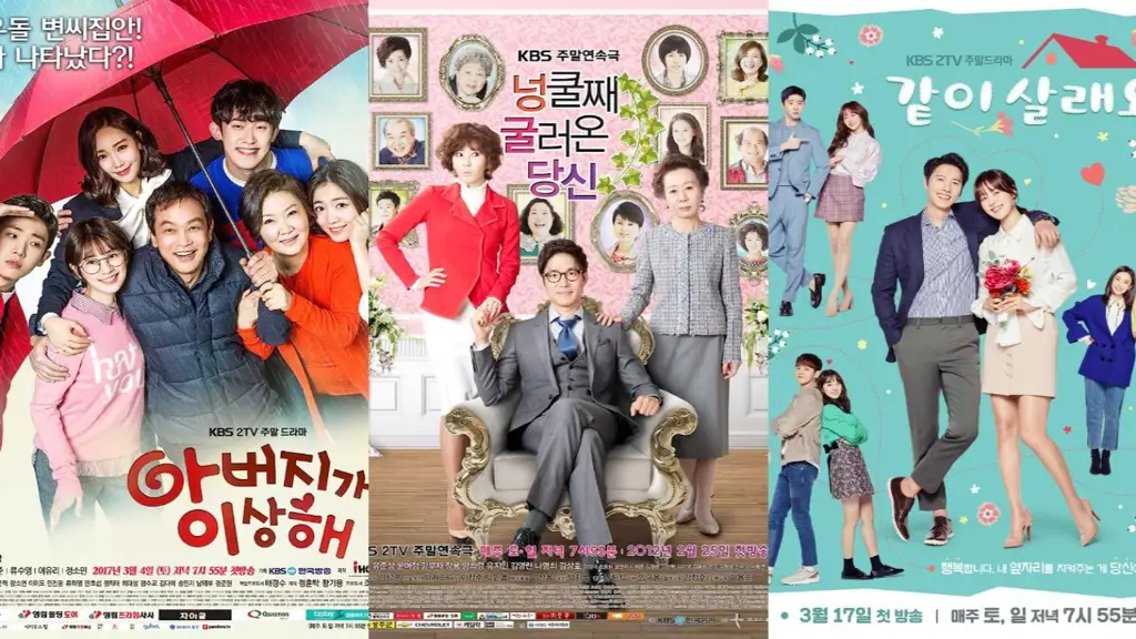 Adegan keluarga bahagia dalam drama Korea