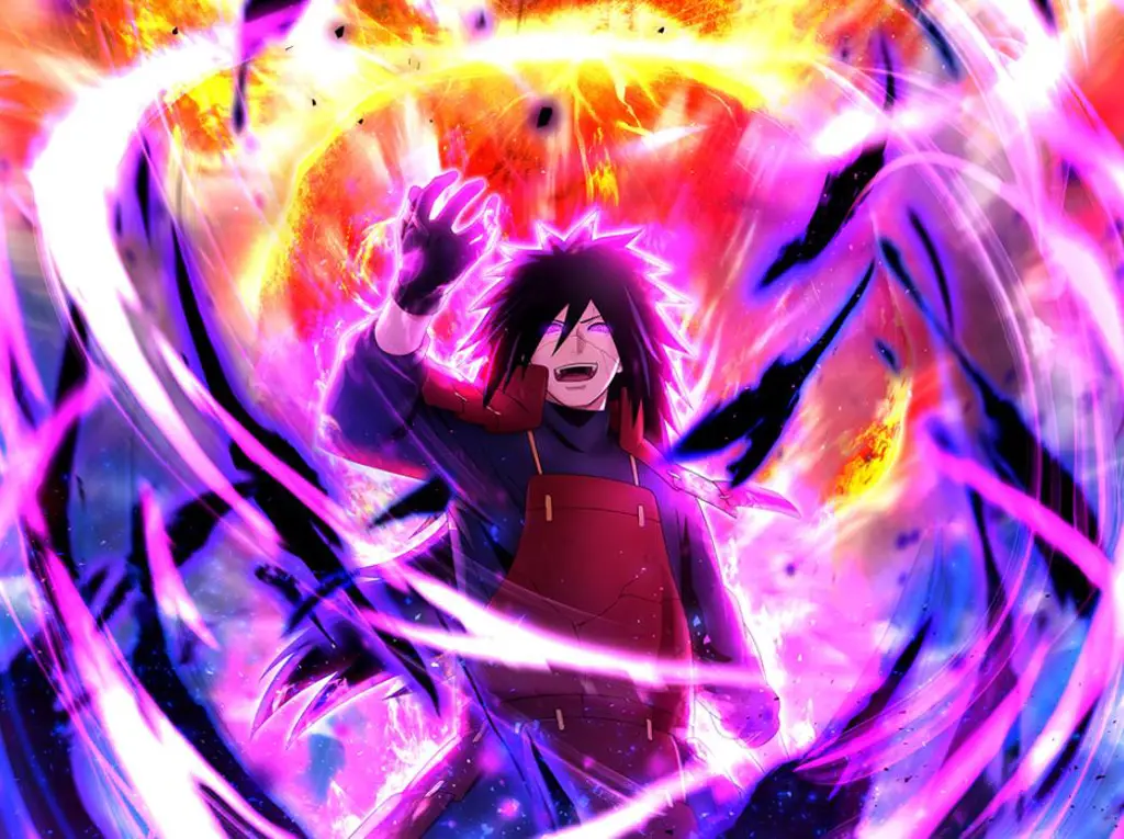 Adegan kematian Madara Uchiha