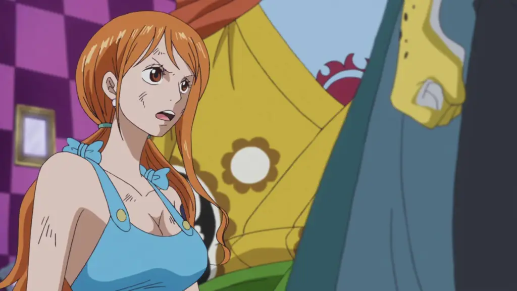 Gambar adegan penting dari One Piece episode 823