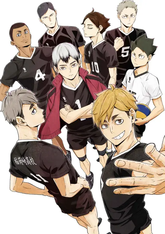 Screenshot adegan menegangkan dari Haikyuu!! Season 4 Episode 14