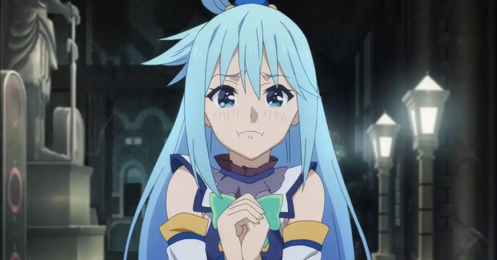 Adegan ledakan spektakuler di Konosuba season 3