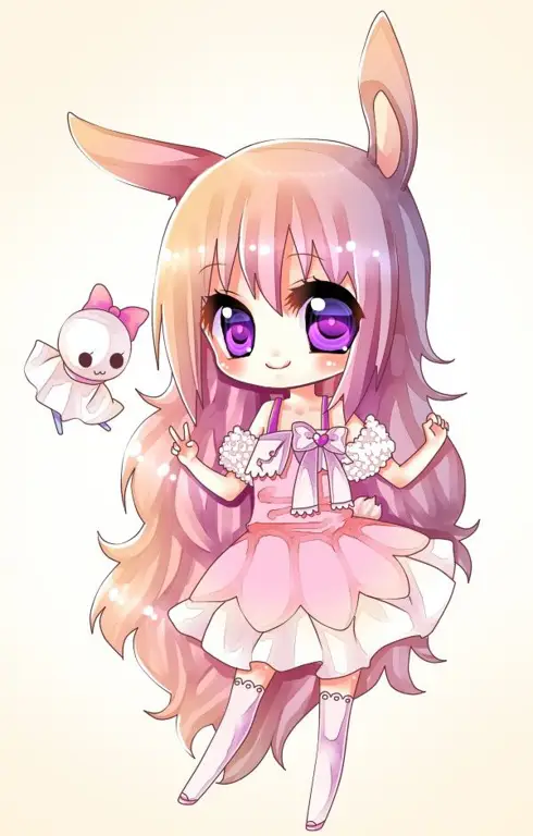 Adegan menggemaskan Azuki Bunny