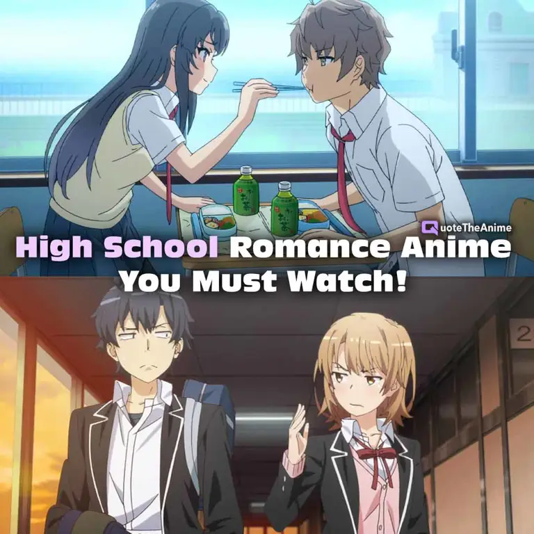 Adegan komedi romantis dalam anime Sakurasou