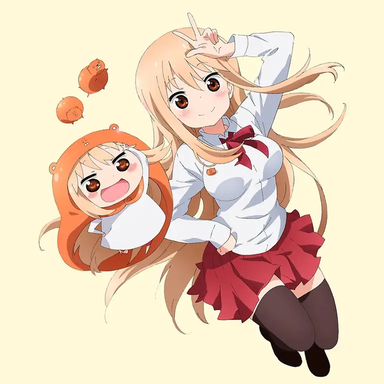 Panel manga Umaru-chan yang lucu