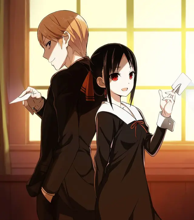 Momen lucu Kaguya dan Miyuki