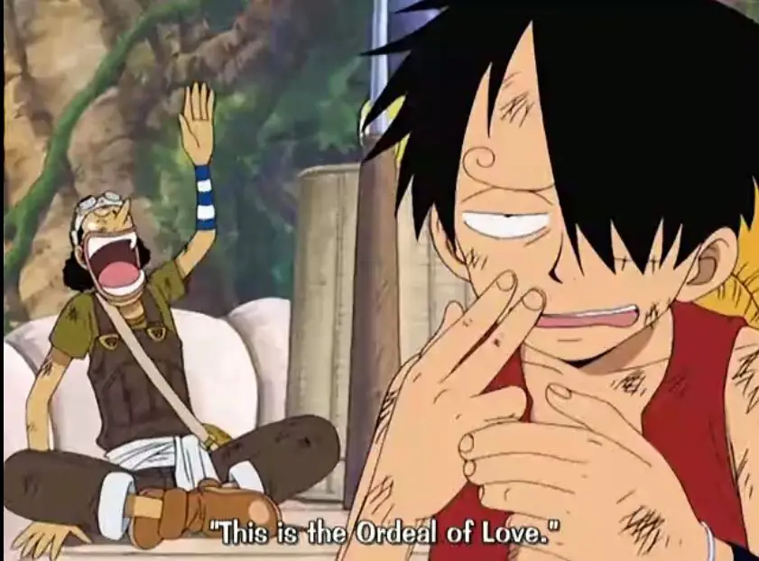 Gambar-gambar momen lucu Luffy di One Piece