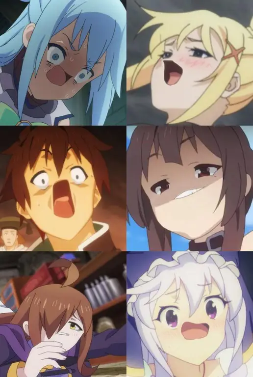 Momen-momen lucu dari Konosuba