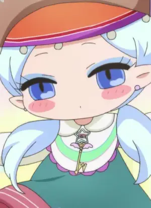Momen magis menyaksikan aurora Karakter anime menyaksikan aurora
