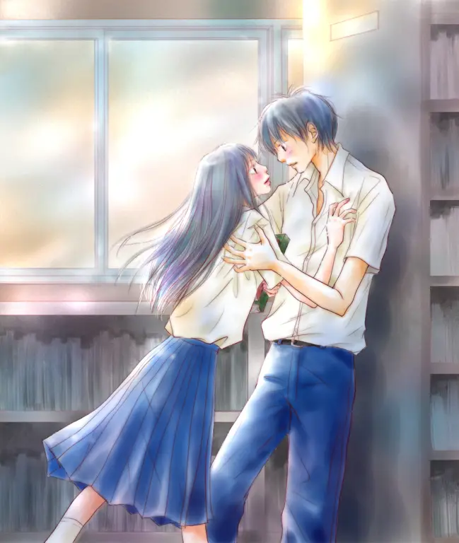 Sawako dan Kazehaya dari Kimi ni Todoke