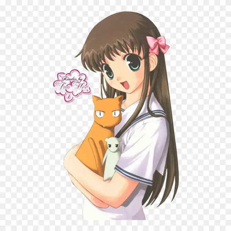 Tohru dan Kyo dari Fruits Basket