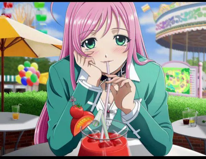 Adegan anime Rosario + Vampire