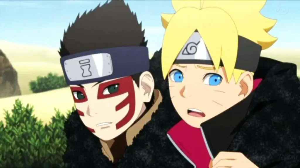 Gambar adegan penting dari Boruto episode 123