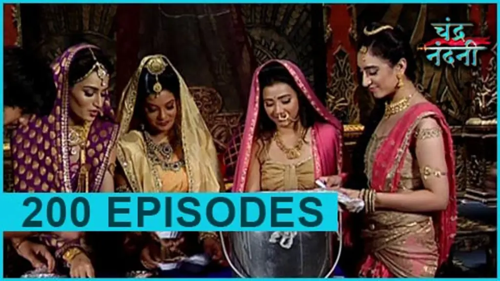 Gambar cuplikan adegan Chandra Nandini episode 4