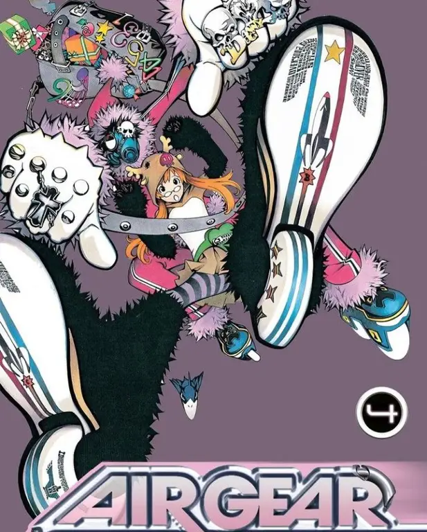 Cuplikan adegan anime Air Gear episode 4