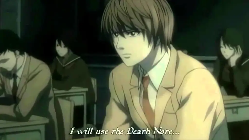 Adegan Anime Death Note