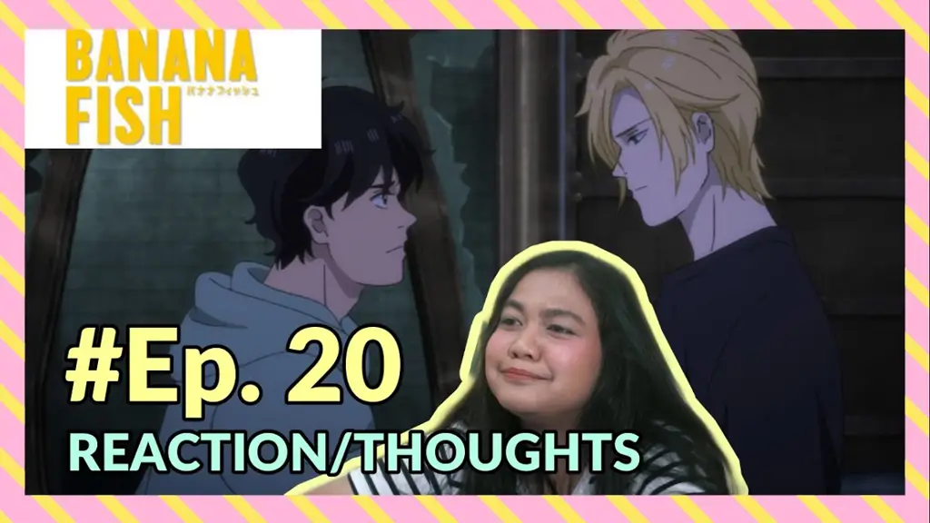 Screenshot adegan menegangkan dari Banana Fish episode 20