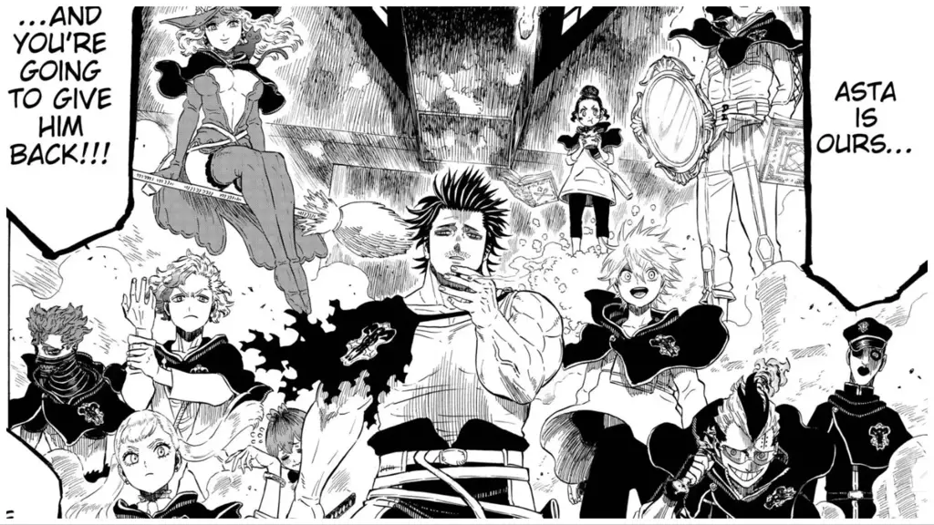 Panel manga Black Clover Chapter 162