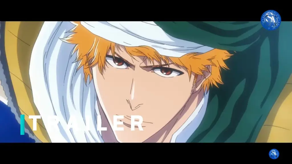 Screenshot adegan seru dari Bleach Thousand Year Blood War episode 18