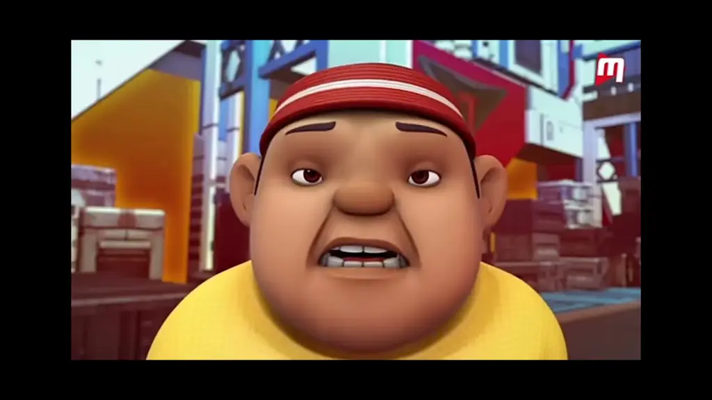 Gambar cuplikan adegan menegangkan dari Boboiboy Galaxy episode 25