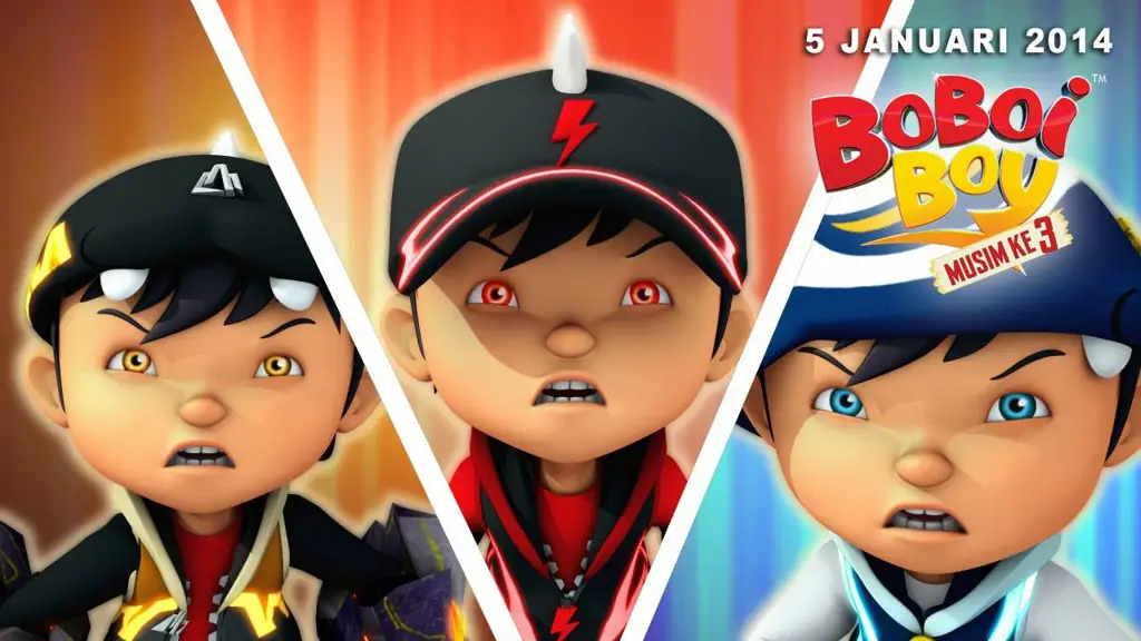 Gambar cuplikan adegan seru dari Boboiboy Musim 3 Episode 19