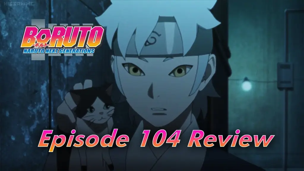 Gambar cuplikan adegan seru dari Boruto episode 104